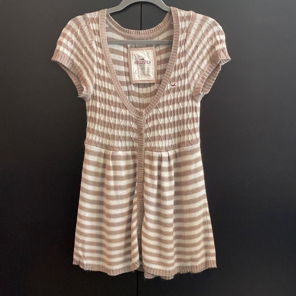 Hollister Knit Peplum Top